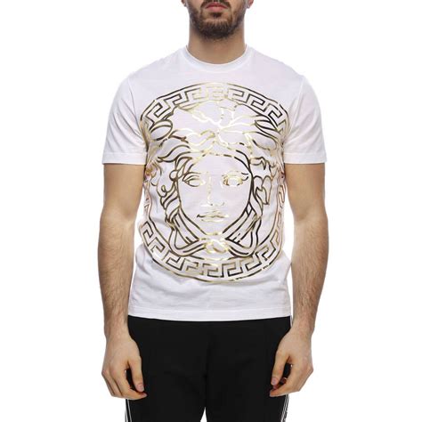 versace camiseta blanca|camisas Versace.